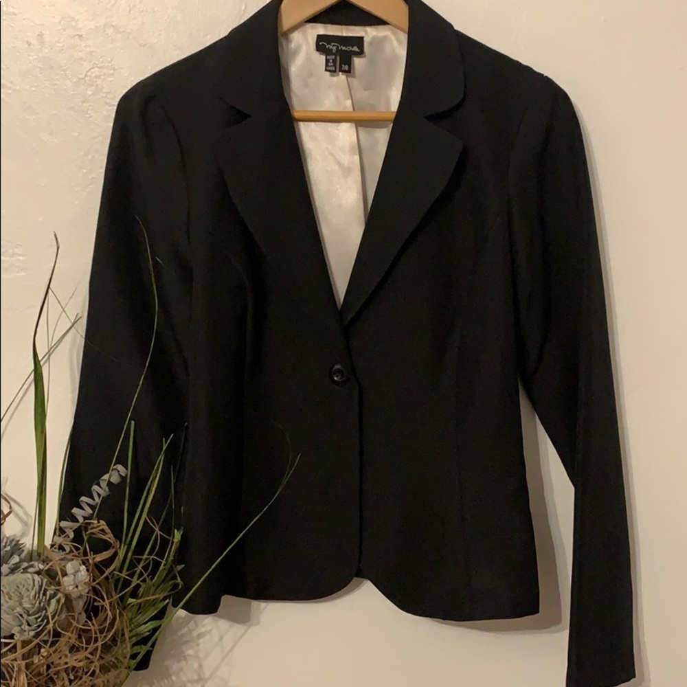 MY MICHELLE Black Lightweight Blazer Size 7/8